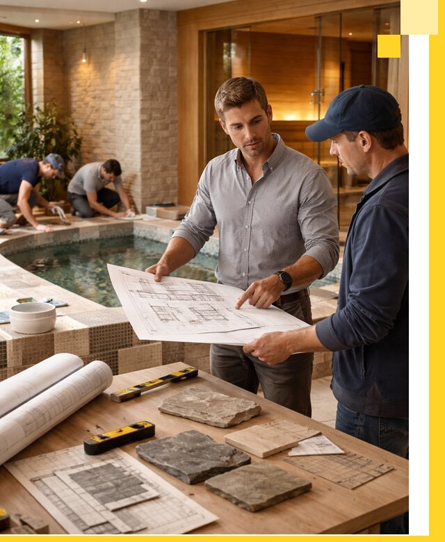 Проектирование SPA зон под ключ в Удомле с инженерией